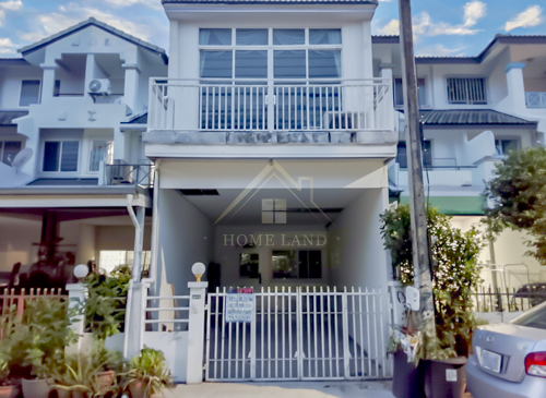 ทาวน์เฮ้าส์ 3.5 ชั้น หมู่บ้าน มนเทียรทิพย์ คู้บอน 27 ทำเลดี