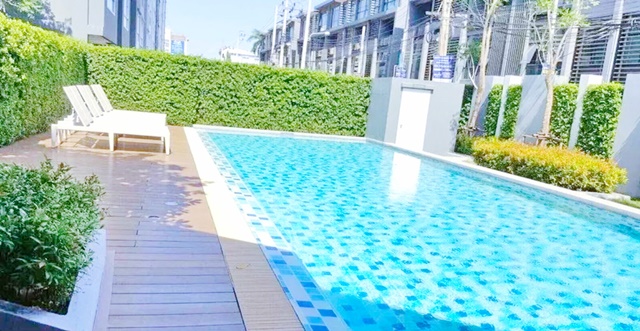 MRT บางกะปิ 254ม. ให้เช่าคอนโด แอสปาย ลาดพร้าว113 วิวสวน ร่มรื่น ม.นิด้า 1.5 กม. 1 นอน 1 น้ำ 25 ตร.ม. ตลาดบางกะปิ 1.1 กม.