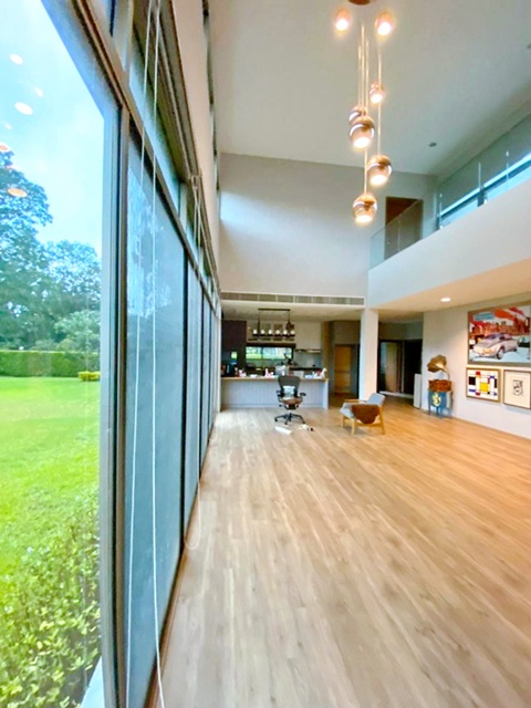 เช่าคฤหาสน์หรู 2 ชั้น รร.นานาชาติฮีทฟิลด์ 2 กม. 1ไร่ 200ตร.วา.MRTราษฎร์พัฒนา900ม.6นอน กว้าง  6 น้ำ ทำเลมีนบุรี  ตลาดน้ำขวัญเรียม 1.6 กม.