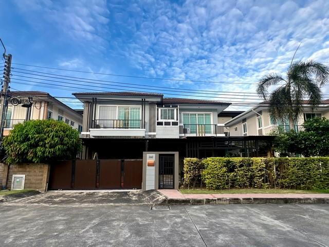 ขายบ้านเดี่ยว 2 ชั้น 68 ตร.ว. โครงการภัสสร เพรสทีจ พัฒนาการ 38 ใกล้ทางด่วน