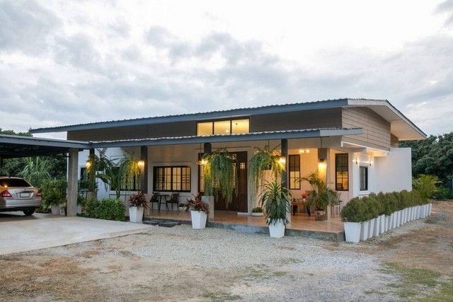 บ้านสวนสวย บ้านเดี่ยว 2 หลัง น้ำไม่ท่วม พร้อมอยู่ โซนสารภี 