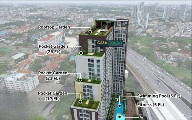 ขายด่วน! CASA CONDO รัชดา-ราชพฤกษ์ (ติด BTS ตลาดพลู 0 เมตร) พร้อมเข้าอยู่ทันที พิเศษ! ฟรีเฟอร์นิเจอร์และเครื่องใช้ไฟฟ้าครบครัน มูลค่ากว่า 400,000 บาท จาก SB Furniture ไม่ต้องหาของเพิ่ม เข้าอยู่ได้ทันที ราคาเพียง 2.999 ล้านบาท (ค่าโอนคนละครึ่ง) รายละเอียดห้อง:•ขนาด 35 ตร.ม. ชั้น 26•1 ห้องนอน, 1 ห้องน้ำ, ห้องรับแขก, ห้องครัว, ระเบียง•หันทิศตะวันออก วิวเมือง ห้องเย็นสบายทั้งปีทำเลดีเยี่ยม ติด BTS ต