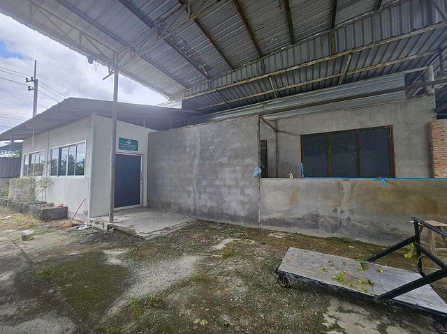 ขายโกดังพานทองชลบุรี ขายที่ดินพร้อมโกดัง  บนเนื้อที่   2 ไร่  พื้นที่ใช้สอย 1,100  ตรม ผังสีส้ม