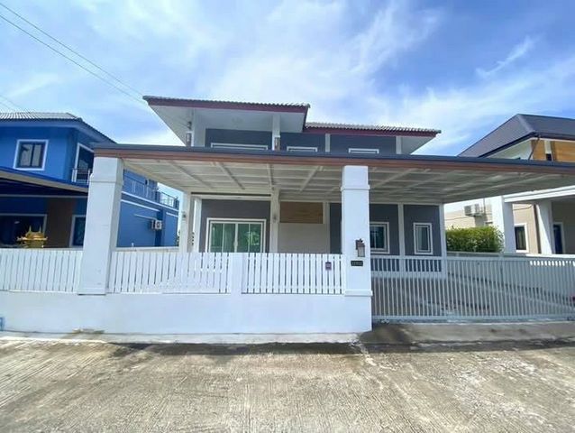 โซนสันทราย #หนองจ๊อม ขาย 3.4 ล้าน 58 ตรว. #บ้านเดี่ยวสร้างใหม่พร้อมที่ดิน 2 ชั้น เดินทางสะดวก ใกล้เมือง ใกล้ห้างสรรพสินค้า