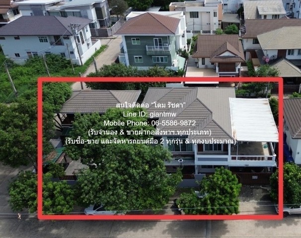 บ้าน บ้านเดี่ยว 2 ชั้น 2 หลัง พร้อมอยู่ (หลังมุม) ใกล้สนามบินดอนเมือง (ถ.นาวงประชาพัฒนา) 111.9 ตร.ว. 5 น 5 น้ำ 2 จอดรถ ขนาด = 112 ตร.ว. 5 นอน 5 BR 8900000 BAHT.   ทำเลดี-เยี่ยม