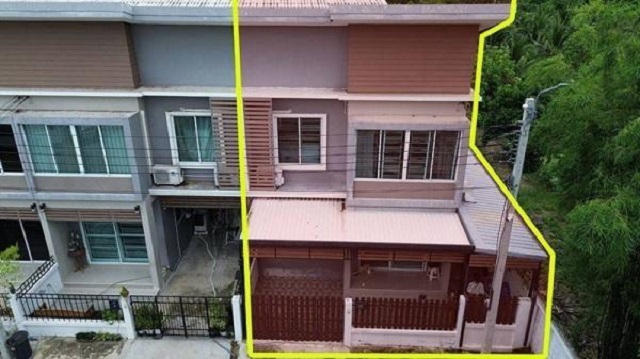 ราชพฤกษ์-รัตนาธิเบศร์ ปากเกร็ด ให้เช่าทาวน์เฮ้าส์ 2 ชั้น หลังมุม เดอะทรัสต์ MRT บางรักใหญ่ 3.2 กม. ให้3 นอน 2 น้ำ ตลาดสดท่าอิฐ 2.6 กม.