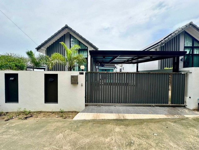 บ้านเดี่ยวชั้นเดี่ยว มือสอง สภาพดีมาก ใกล้อ่างเก็บน้ำมาบประชั้น FP-H01486 