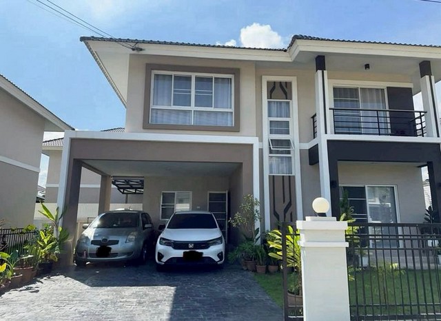 ให้เช่าบ้านเดี่ยวหลังใหญ่ 2 ชั้น บ้านสวย ฟังก์ชันครบ โครงการ กาญจน์กนกวิลล์17 สันนาเม็ง 