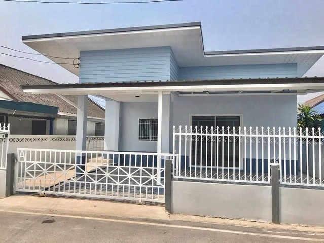 บ้านเดี่ยวชั้นเดียว รีโนเวทใหม่ ทำเลดี หมู่บ้าน ดาราวดี ป่าแดด