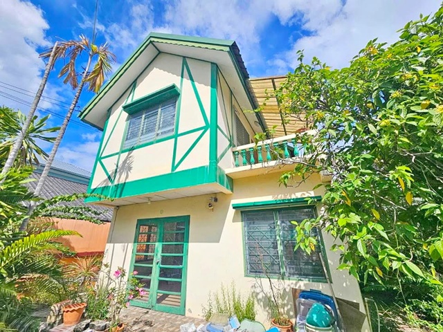 BTS คูคต 1.3 กม. บิ๊กซี สายไหม 1.6 กม.ให้เช่าบ้านเดี่ยว 2 ชั้น กว้างขวาง  68ตร.วา. 278 ตร.ม.รร.สายไหม 1.2 กม.2-3นอน 2 น้ำแหล่งช้อปปิ้ง  