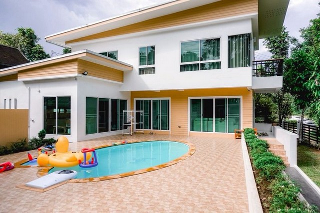 ให้เช่าพูลวิลล่า 2 ชั้น ทำเลทอง หลังม.เชียงใหม่ โซนสุเทพ