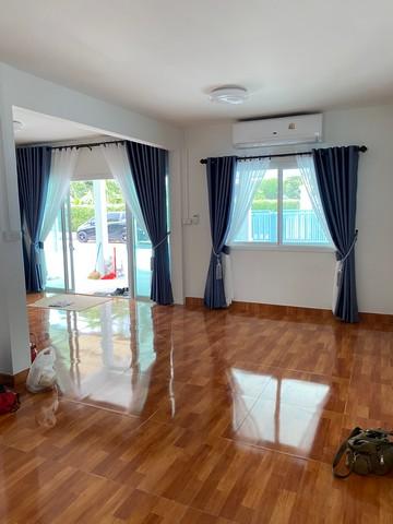 P1557 ให้เช่า บ้านเดี่ยว 2 ชั้น หมู่บ้านสหกรณ์ เสรีไทย57 ใกล้มอเตอร์เวย์ บ้านว่างวันที่ 18 พฤศจิกายน เหมาะอยู่อาศัย