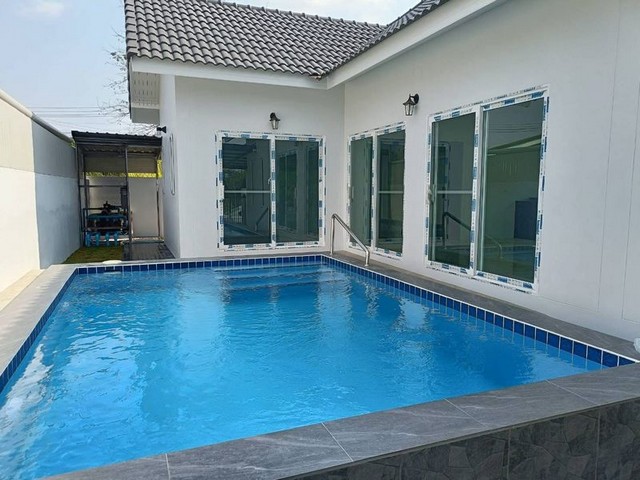 ขายบ้านพลูวิลล่าสร้างใหม่ โซนบางเสร่ สัตหีบ ชลบุรี  FP-H01523 