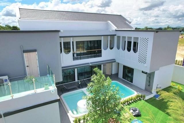 MT194 เช่า บ้านเดี่ยวสวย พูลวิลล่า พร้อมสระว่ายน้ำ ย่านห้วยใหญ่ พัทยา ใกล้ Black Forest pattaya เดินทางสะดวก