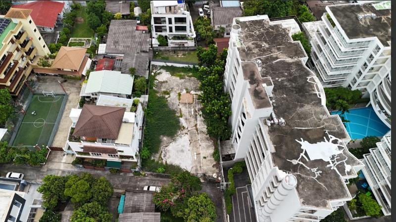 ขายที่ดิน เอกมัยซอย8 126 ตารางวา ราคารวม 55 ล้านบาท