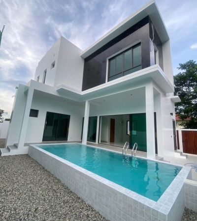 พูลวิลล่าส่วนตัว หลังสุดท้าย ในโซนป่าแดด ใกล้ รร.นานาชาติ ระดับท็อป 10 นาที และ ใกล้สนามบิน