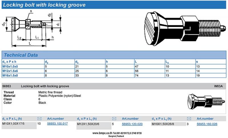 Metric Index plunger, รับซ่อมเกลียวเตรื่องจักร, Amecoil