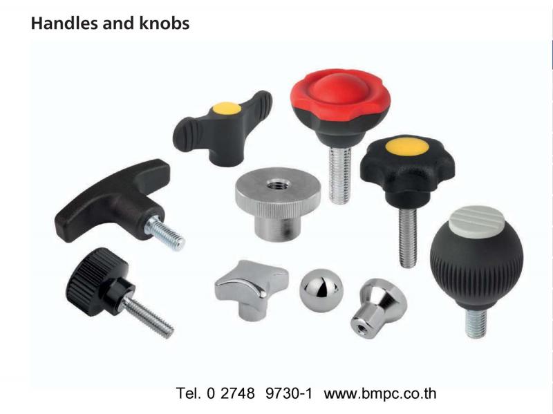 Plastic lock knob, Turning knob, มือหมุน, มือจับ, ด้ามล๊อก, Hand knob
