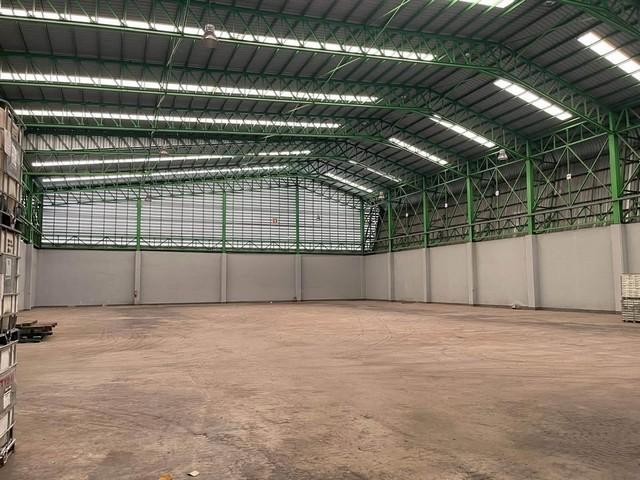 RS199 เช่า โกดัง พื้นที่ 2,400 ตารางเมตร ถนนพระราม2 บางน้ำจืด สมุทรสาคร เดินทางสะดวก