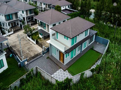 บ้านมุมแต่งครบ สไตล์รีสอร์ต ภัทรีดา อเวนิว 2 สามโคก ปทุมธานี บ้านใหญ่สไตล์บ้านเดี่ยว ต่อเติมจัดเต็ม พร้อมเฟอร์ใหม่ทั้งหลัง บ้านใหม่