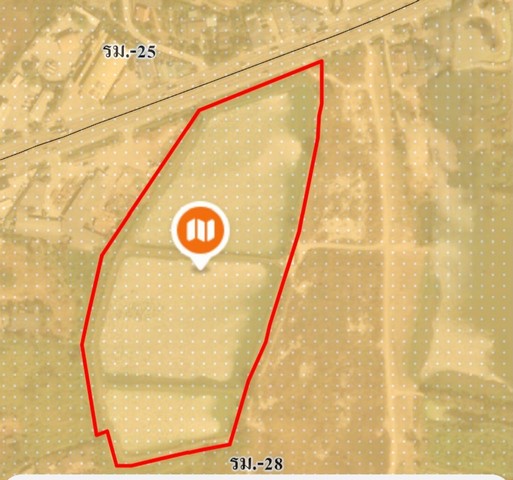 ขายที่ดินสวยทำเลทอง มาบโป่ง–ชลบุรี  ติดถนนสุขประยูร 315  24 ไร่ 3 งาน 20 ตร.วา