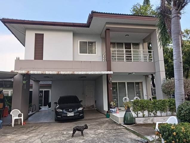 บ้านเดี่ยวสวย ใกล้แฟชั่นไอส์แลนด์ ราคาต่ำกว่าประเมิน เนื้อที่เยอะ ใกล้รถไฟฟ้าสถานีคู้บอน