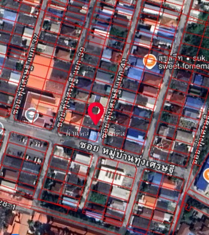 ขายที่ดินพร้อมสิ่งปลูกสร้าง 60 ตารางวา   ซอยทุ่งเศรษฐี แยก 41  ใกล้มหาวิทยาลัยรามคำแหง   ZT835 