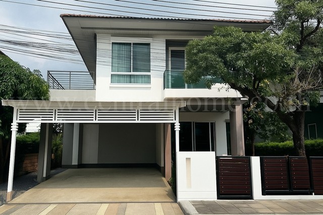 ลดราคา บ้านเดี่ยว ฮาบิเทีย บอนด์ ราชพฤกษ์ เฟอร์ครบ ถนนเมน 