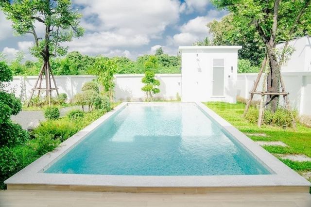 ให้เช่า 95,000 บาท/เดือน #ป่าแดด #อำเภอเมือง #บ้านพูลวิลล่าสร้างใหม่ 2 ชั้น #สไตล์ญี่ปุ่น ตกแต่งสวย