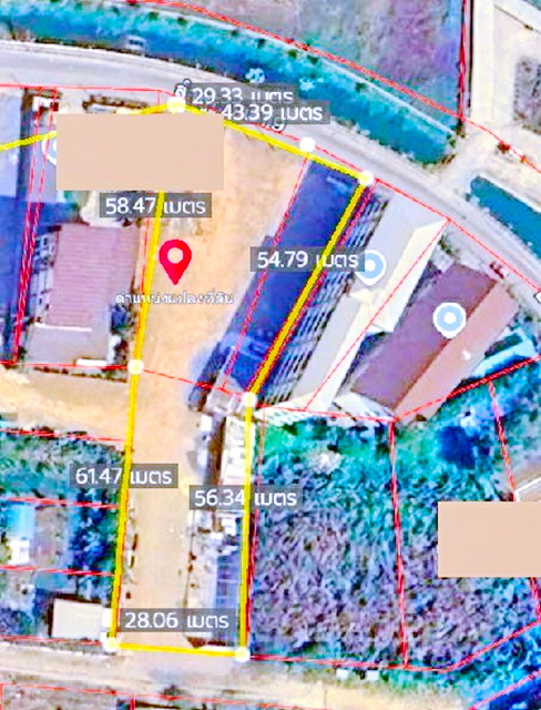 โชว์รูม ร้านอาหาร ที่จอดรถ 2ไร่ 1งาน 3,640 ตร.ม.  BTS คูคต 1.7กม. ให้เช่าที่ดินถมแล้ว พร้อมอาคารร้านค้า ลำลูกกาคลอง2 เข้าออกได้หลายทาง