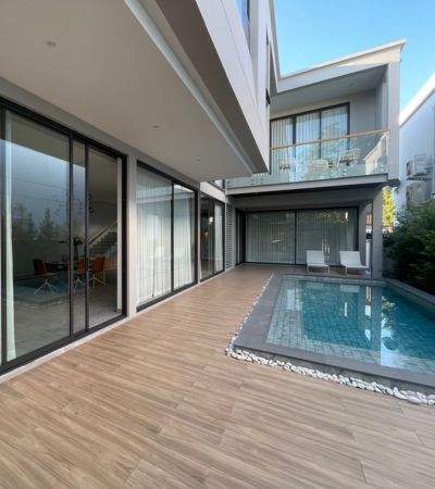 Pool Villa บ้านมอญ บ้านเดี่ยว พร้อมสระว่ายน้ำส่วนตัว โมเดิร์น เรียบหรู เพียง 15 นาที* ถึงเซ็นทรัลเชียงใหม่