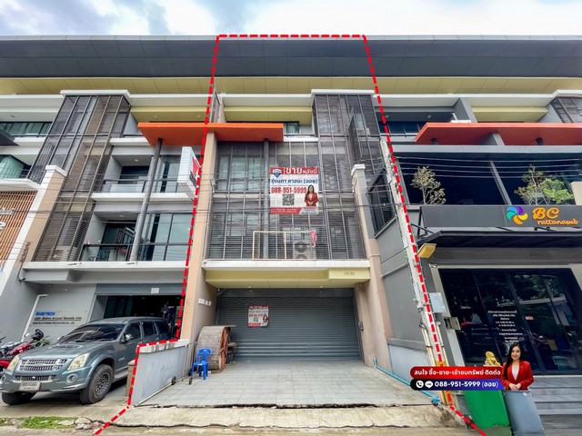 Platinum Place รามคำแหง 178 (แพลทตินัม เพลส) อาคาร 4 ชั้น พื้นที่ใช้สอย 350.87 ตารางเมตร