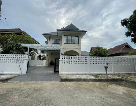 ขายบ้าน  ใกล้ตลาดสามแยก 3 กม.   ,เซ็นทรัลเฟสเชียงใหม่ 5กม.  ต.สันทรายน้อย อ.สันทราย จ.เชียงใหม่ 