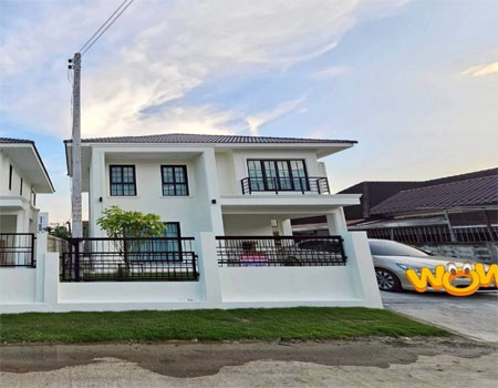 ให้เช่า บ้านเดี่ยวสร้างใหม่ ใกล้แยกรวมโชค เพียง500ม. เชียงใหม่ ต.สันผีเสื้อ อ.เมืองเชียงใหม่ จ.เชียงใหม่