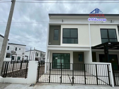 svs305 ให้เช่า ทาวน์โฮม พฤกษาวิลล์ 123 บางนา-อ่อนนุช Pruksa Ville 123 Bangna-Onnut บ้านเปล่า หลังมุม