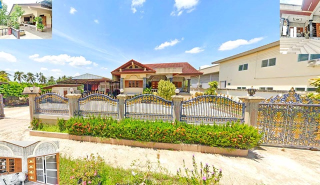 ใหญ่มาก ทำเลดี ตกแต่งพร้อมอยู่ 29,999B-M 6นอน 4-6จอดรถ 6แอร์ ใกล้โลตัส บิ๊กซี ประตูรั้ว 2ชุด สามพราน นครปฐม ให้เช่าคฤหาสน์  2หลัง 2ไร่ 1,500ตรม.   3น้ำ  ตลาดเทศบาล วัดสว่างอารมณ์  6bed 3bath 4-6 parking 6A/C. Sawang Arom Temple SamPhran NakhonPathom near Lotus BigC for rent Mansion 2 houses 2rai 1,500sq.m. very large good location ready to move in 29,999B-M  Municipal Market  ถ.ริมบึง ตำบลคลองใหม่ อำเภอสามพราน นครปฐม 73310 - บ้านเดี่ยว2หลัง ตกแต่งพร้อมอยู่ ยกสูงเรียบร้อย ไม่มีปัญหาน้ำท่วม- รวมสวน 2 ไร่ครึ่ง (