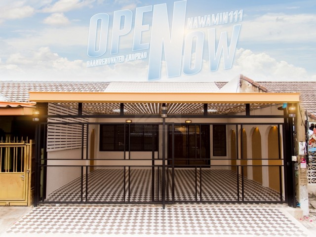 ขายทาวน์เฮ้าส์ 1.5 ชั้น 22.5 ตร.วา หมู่บ้านทอรุ้ง นวมินทร์ 111 รีโนเวทใหม่ทั้งหลัง สไตล์น่ารัก มีชั้นใต้หลังคา พร้อมครัวสวย  *** ราคาโปร 2.79 ล้านบาท ติดต่อ:: คุณชยา โทร/ID Line:: 0942823961   Link Line:: https://line.me/ti/p/3xFA1An8Kcรหัส# T25-925ทาวน์เฮ้าส์ 1.5 ชั้น หมู่บ้านทอรุ้ง นวมินทร์ 111 รีโนเวทใหม่ทั้งหลัง - ขนาด 22.5 ตร.วา- 2 ห้องนอน - 1 ห้องน้ำ- 1 โถง - 1 ห้องครัว ของแถมจัดเต็ม ของใหม่ทั้งหมด ( แถม เครื่องดูด เตาแก๊ส ซิงค์ล้าง