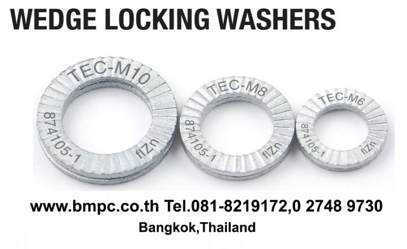 Schnorr, Disc spring, แหวนสปริงแผ่น, แหวนล๊อกคู่กันคลาย, Wave washer, แหวนกะทะ, Serrated Safety Washers, Disc lock washer, locking disc spring