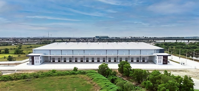 ให้เช่าโรงงานบางปะกงฉะเชิงเทรา ให้เช่าโรงงานโกดัง 3,000 ตรม. ผังม่วง  ถ.คู่ขนานบางนา–ตราด กม.56