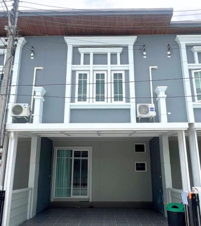 ให้เช่า 23,000 บาท/เดือนทาวน์โฮมหรู ติดแยกรวมโชค7 นาที* ถึงเซนทรัล เฟสติวัลเฟอร์นิเจอร์ครบ พร้อมเข้าอยู่ —2 ห้องนอน 2 ห้องน้ำ 1 ห้องนั่งเล่น 1 ห้องครัว 2 ที่จอดรถ ไม่รับสัตว์เลี้ยง —เฟอร์นิเจอร์/เครื่องใช้ไฟฟ้า- แอร์ทั้งหลัง 3 ตัว - เครื่องทำน้ำอุ่น - อุปกรณ์ครัวครบครัน - เครื่องซักผ้า - ตู้เสื้อผ้า+เตียง 2 ชุด—สิ่งอำนวยความสะดวกฟิตเนสสระว่ายน้ำสนามเด็กเล่น—ทำเลศักยภา