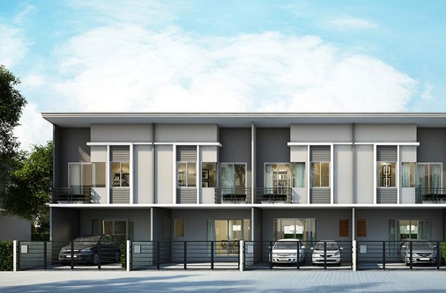 สุขาภิบาล 5 1.8 กม.ให้เช่าทาวน์เฮ้าส์ 2 ชั้น  ติดสวนสาธารณะ รร.ออเงิน 1.5 กม.วัชรพล เพิ่มสิน48-52 บิ๊กซี 