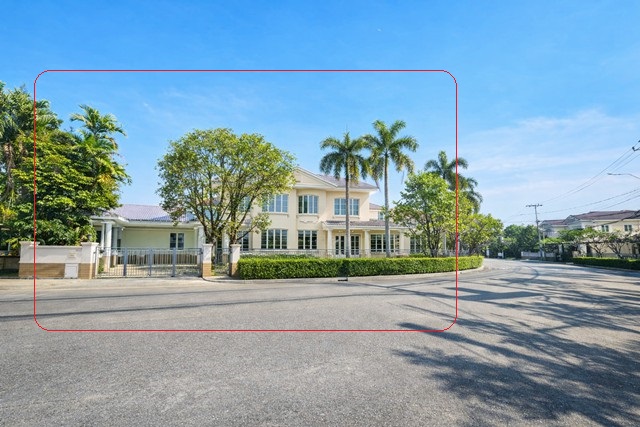 MRT วัชรพล 2.1กม. รามอินทรา6นอน ขาย คฤหาสน์หรู 2 ชั้น 2 หลังใหญ่ติดกัน  ตลาดถนอมมิตร 1.4 กม. 