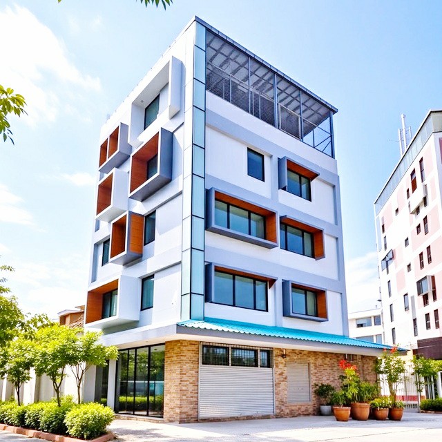 ให้เช่าอาคารออฟฟิศ 5ชั้น 7-Eleven ทำเลรัชดา ห้วยขวาง 765ตร.ม.ประชาราษฎร์บำเพ็ญ10-19 50ม. 5คัน ลดราคา 45% จาก250k เหลือ 149,999 บาทต่อเดือน 