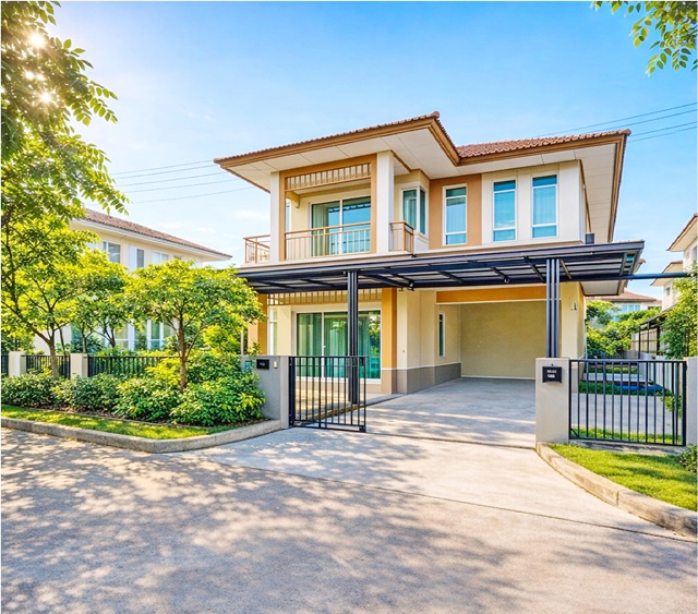 ถูกที่สุดใน หมู่บ้านซาฟารี รร.สาธิตพัฒนา500 ม. เตียงนอนครบทุกห้อง ให้เช่าบ้านเดี่ยว 2ชั้น 50ตรว 3นอน 4แอร์ 3น้ำ  เฟอร์ครบทั้งหมด 