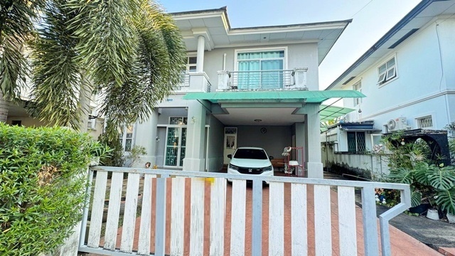 เช่าบ้านเดี่ยว 2 ชั้นสวย น่าอยู่ เพลินนารี่ มอลล์ 1.3 กม. ตลาดถนอมมิตร 1กม.พร้อมเฟอร์ฯ 60  ตร.วา. 240 ตร.ม 3 นอน 3 น้ำ