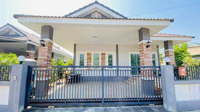 ลดราคาพิเศษ บ้านเดี่ยวชั้นเดียว เงียบสงบ สันผักหวาน หางดง 