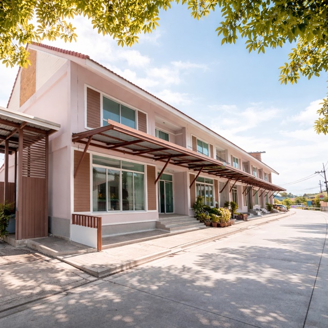 โลตัส พลัสมอลล์ อมตะ 1.6 กม. ให้เช่า ทาวน์โฮม 2 ชั้น หน้ากว้าง 8 เมตร เท่ากับ2คูหา นิคมอมตะนคร 1.2 กม.หน้ากว้างพิเศษ   ทำเลศักยภาพใกล้นิคม