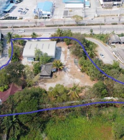 ที่ดินพร้อมสิ่งปลูกสร้าง 2 ไร่กว่า ติดวงแหวนรอบ 2 ใกล้รร.นานาชาติ UCIS