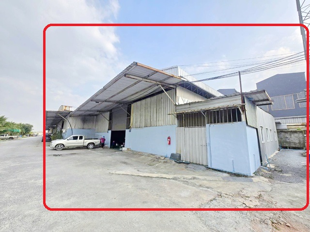 ตลาดสดแคราย 1.2 กม. ทำเลศักยภาพในแคราย-กระทุ่มแบน ให้เช่าโกดัง พร้อมออฟฟิศและบ้านพักคนงาน 310 ตร.ม 100ตร.วา. รพ.กระทุ่มแบน 2.3 กม. 