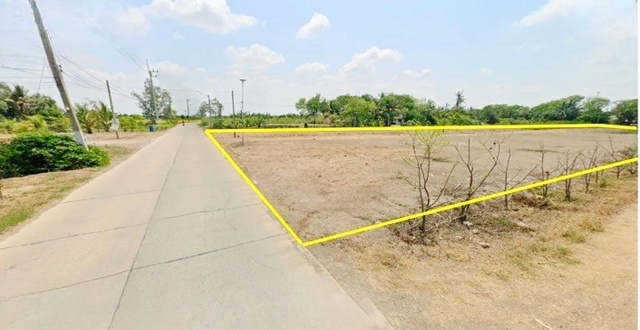 ให้เช่าที่ดินริมคลองขนาดใหญ่ 5 ไร่ ลำโพ บ่อเงิน ลาดหลุมแก้ว วัดบ่อเงิน 1.1 กม. ทำเลสงบ เป็นธรรมชาติ หน้าติดถนน หลังติดคลอง 